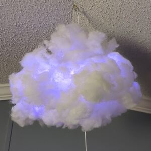 Medium sized remote light up hanging clouds.